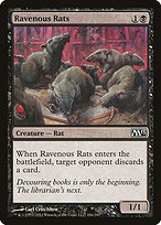 Magic the Gathering Card - Ravenous Rats - MTG Circle