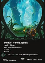 Magic the Gathering Card - Evendo, Waking Haven - MTG Circle