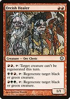 Magic the Gathering Card - Orcish Healer - MTG Circle
