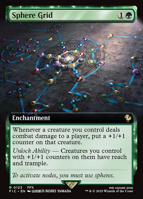 Magic the Gathering Card - Sphere Grid - MTG Circle
