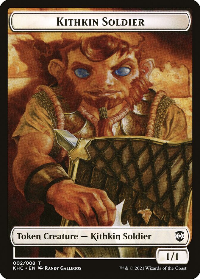 Magic the Gathering Card - Kithkin Soldier - MTG Circle