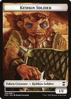 Magic the Gathering Card - Kithkin Soldier - MTG Circle