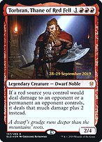 Magic the Gathering Card - Torbran, Thane of Red Fell - MTG Circle