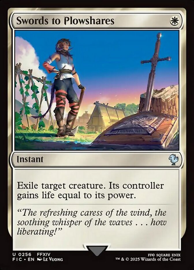 Magic the Gathering Card - Swords to Plowshares - MTG Circle