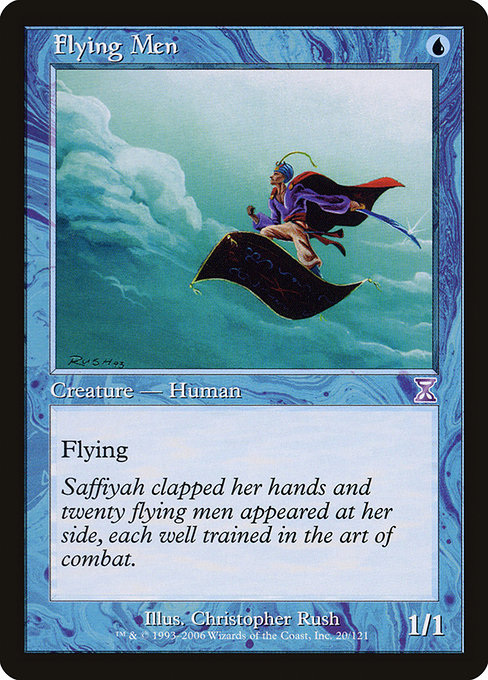 Magic the Gathering Card - Flying Men - MTG Circle