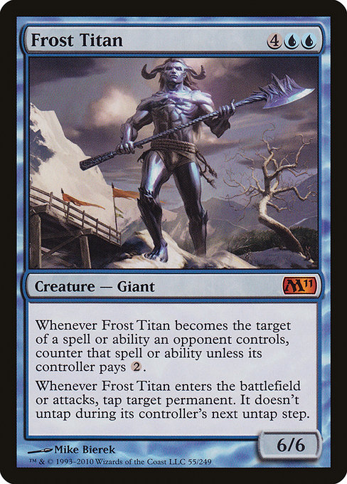 Magic the Gathering Card - Frost Titan - MTG Circle