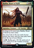 Magic the Gathering Card - Radha, Heart of Keld - MTG Circle