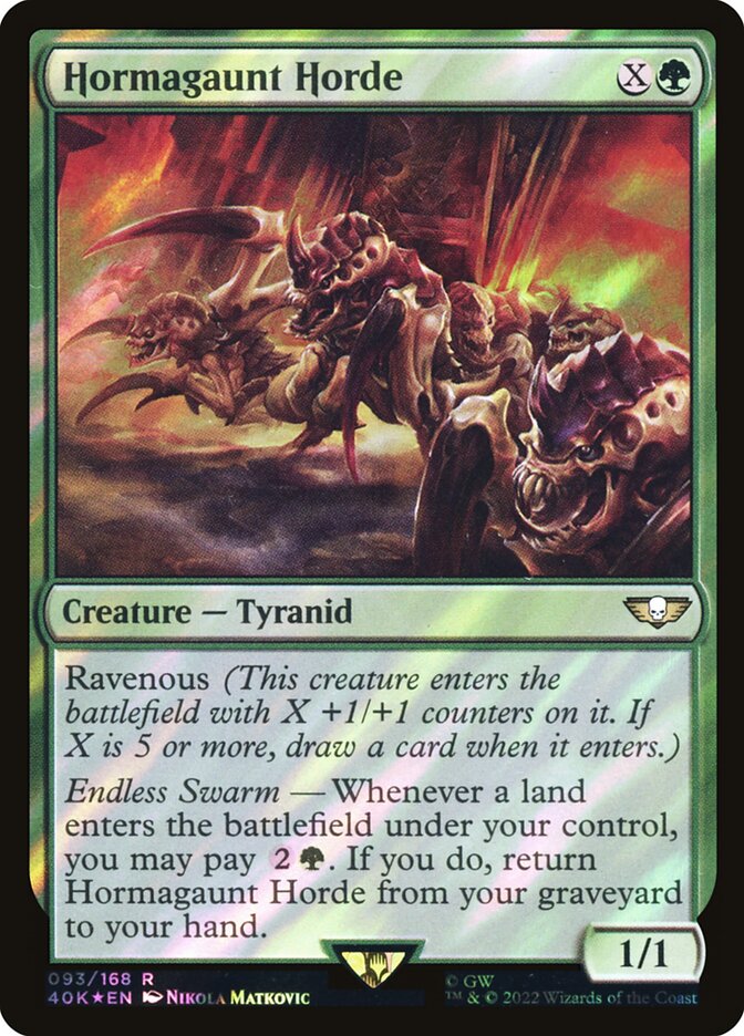 Magic the Gathering Card - Hormagaunt Horde - MTG Circle