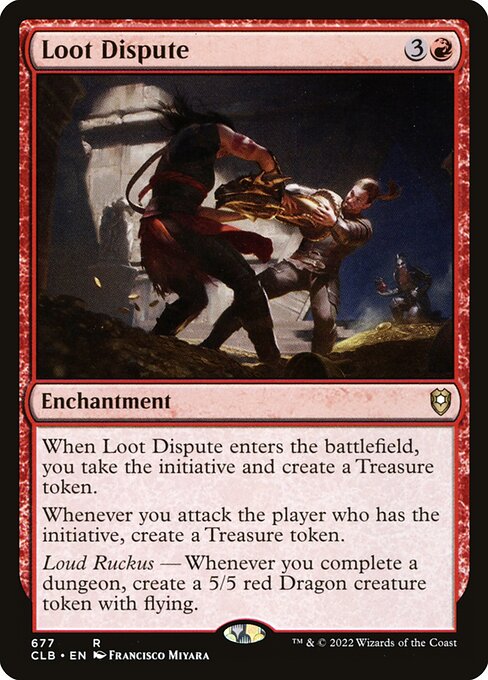 Magic the Gathering Card - Loot Dispute - MTG Circle