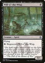 Magic the Gathering Card - Will-o'-the-Wisp - MTG Circle
