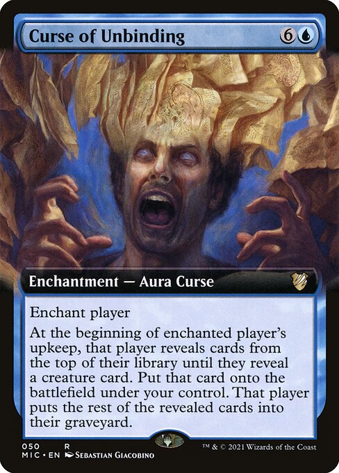 Magic the Gathering Card - Curse of Unbinding - MTG Circle