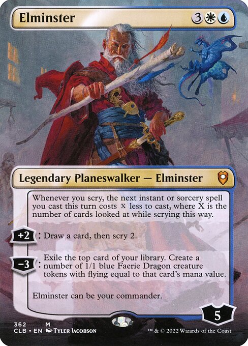 Magic the Gathering Card - Elminster - MTG Circle