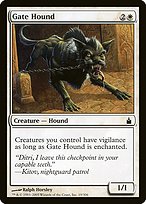 Magic the Gathering Card - Gate Hound - MTG Circle