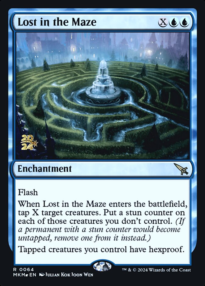 Magic the Gathering Card - Lost in the Maze - MTG Circle