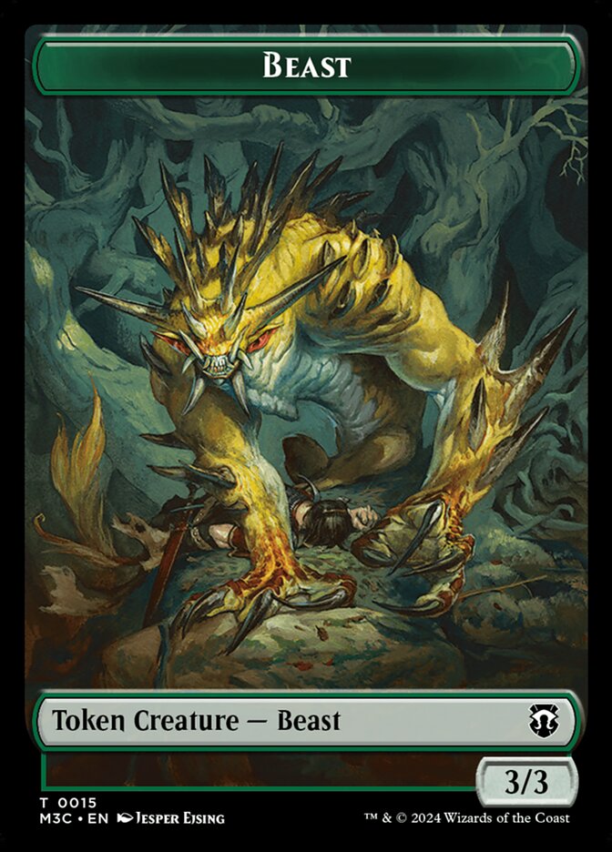 Magic the Gathering Card - Beast - MTG Circle