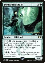 Magic the Gathering Card - Incubation Druid - MTG Circle