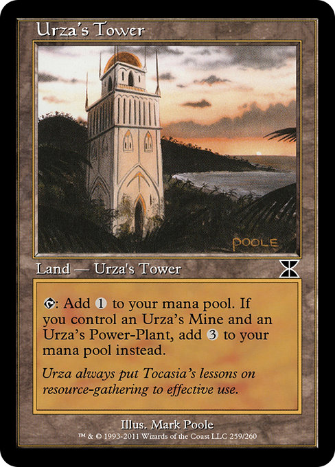 Magic the Gathering Card - Urza's Tower - MTG Circle