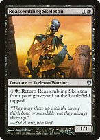 Magic the Gathering Card - Reassembling Skeleton - MTG Circle