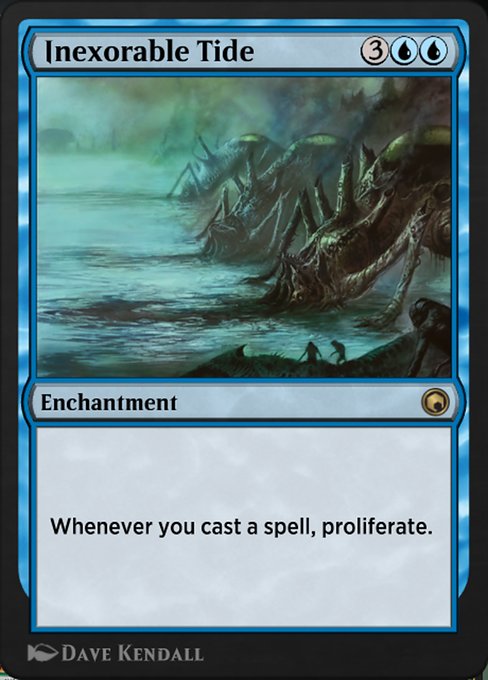 Magic the Gathering Card - Inexorable Tide - MTG Circle