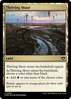 Magic the Gathering Card - Thriving Moor - MTG Circle