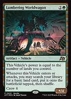 Magic the Gathering Card - Lumbering Worldwagon - MTG Circle