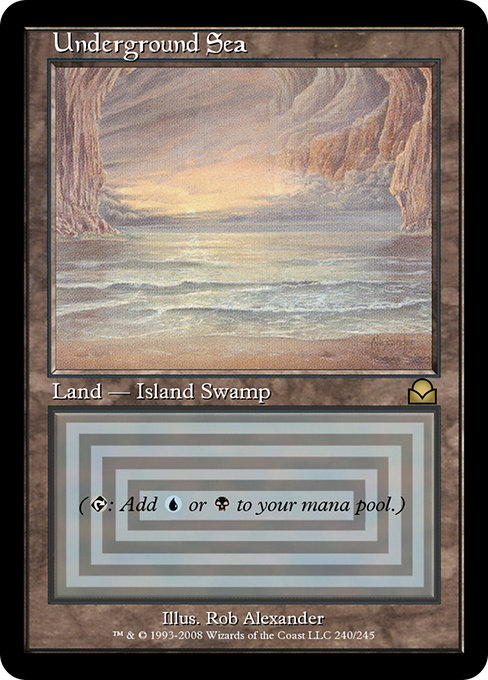 Magic the Gathering Card - Underground Sea - MTG Circle