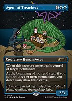 Magic the Gathering Card - Agent of Treachery - MTG Circle