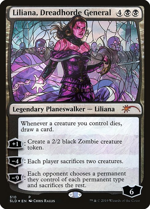 Magic the Gathering Card - Liliana, Dreadhorde General - MTG Circle