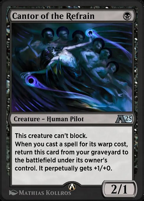 Magic the Gathering Card - Cantor of the Refrain - MTG Circle