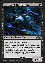 Magic the Gathering Card - Cantor of the Refrain - MTG Circle