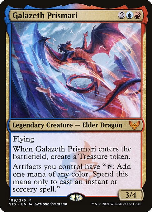 Magic the Gathering Card - Galazeth Prismari - MTG Circle