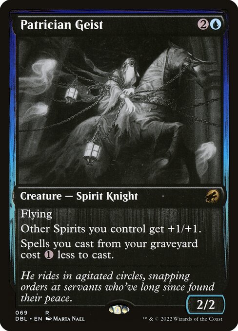 Magic the Gathering Card - Patrician Geist - MTG Circle