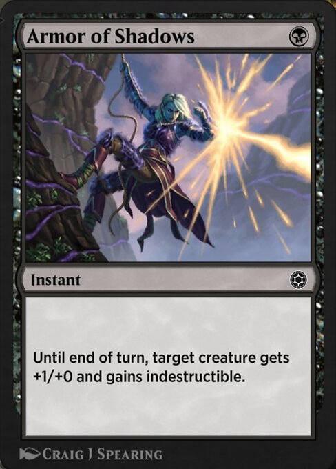 Magic the Gathering Card - Armor of Shadows - MTG Circle