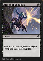 Magic the Gathering Card - Armor of Shadows - MTG Circle
