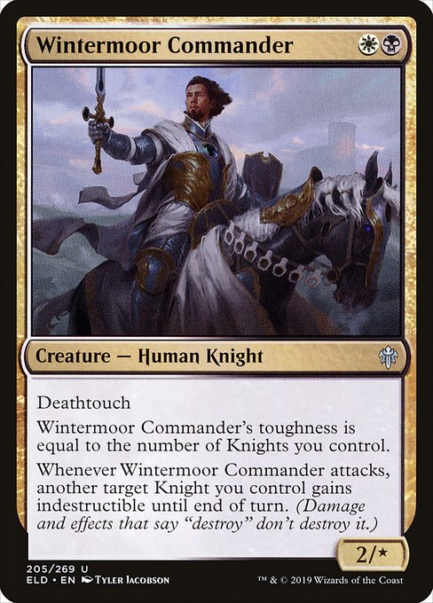 Magic the Gathering Card - Wintermoor Commander - MTG Circle