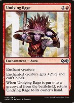 Magic the Gathering Card - Undying Rage - MTG Circle