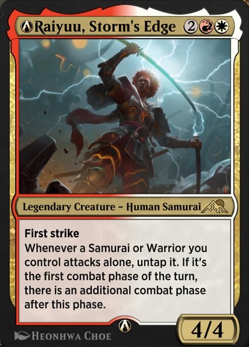Magic the Gathering Card - A-Raiyuu, Storm's Edge - MTG Circle