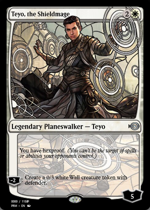 Magic the Gathering Card - Teyo, the Shieldmage - MTG Circle