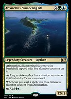 Magic the Gathering Card - Arixmethes, Slumbering Isle - MTG Circle
