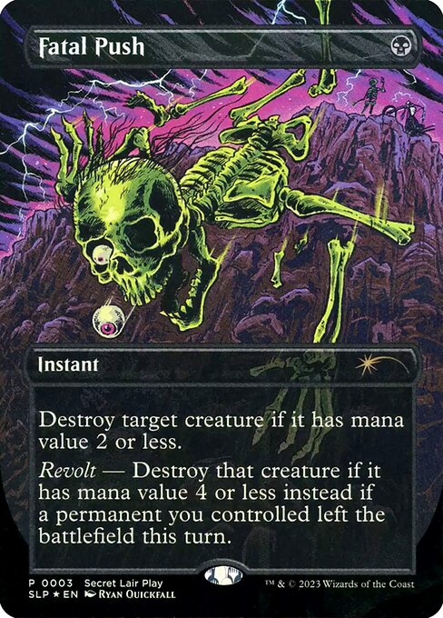 Magic the Gathering Card - Fatal Push - MTG Circle