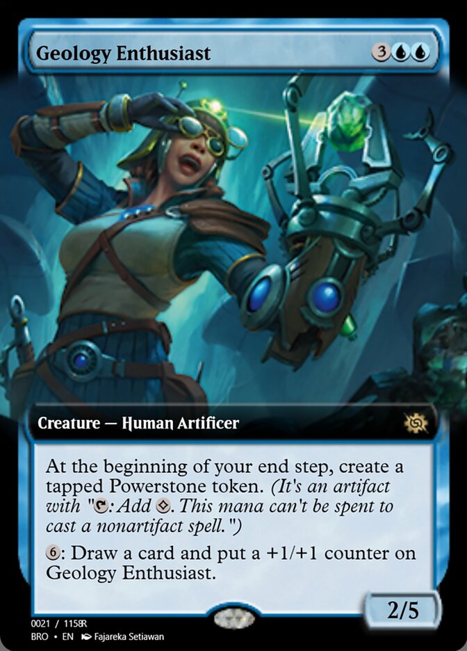 Magic the Gathering Card - Geology Enthusiast - MTG Circle