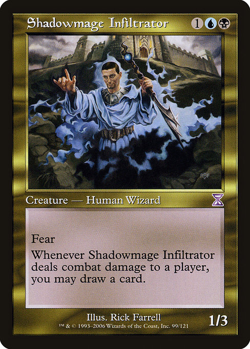 Magic the Gathering Card - Shadowmage Infiltrator - MTG Circle
