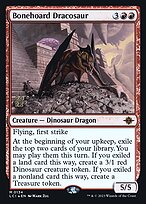 Magic the Gathering Card - Bonehoard Dracosaur - MTG Circle