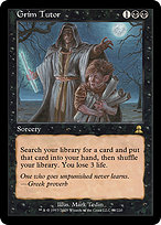 Magic the Gathering Card - Grim Tutor - MTG Circle