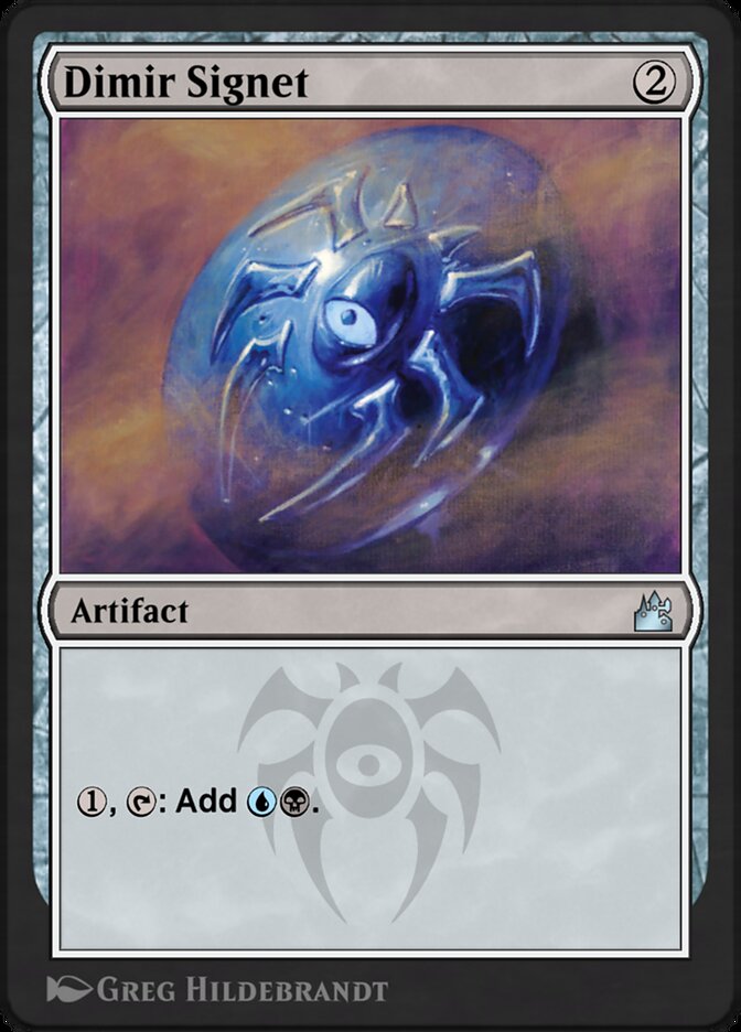 Magic the Gathering Card - Dimir Signet - MTG Circle