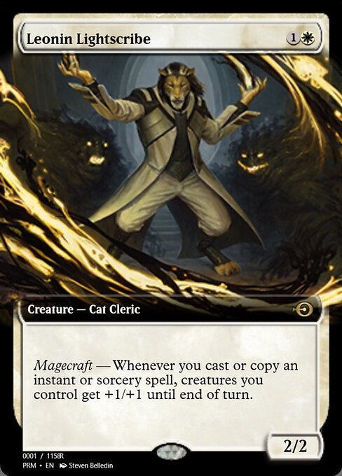 Magic the Gathering Card - Leonin Lightscribe - MTG Circle