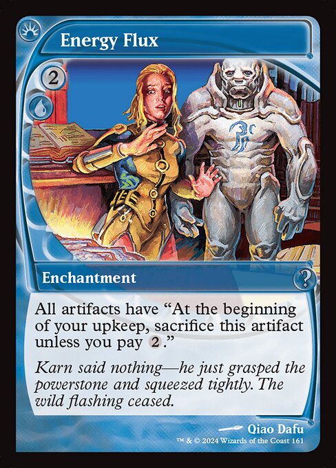 Magic the Gathering Card - Energy Flux - MTG Circle