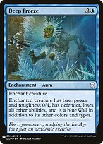 Magic the Gathering Card - Deep Freeze - MTG Circle