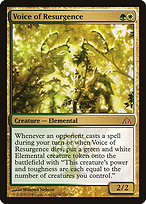 Magic the Gathering Card - Voice of Resurgence - MTG Circle