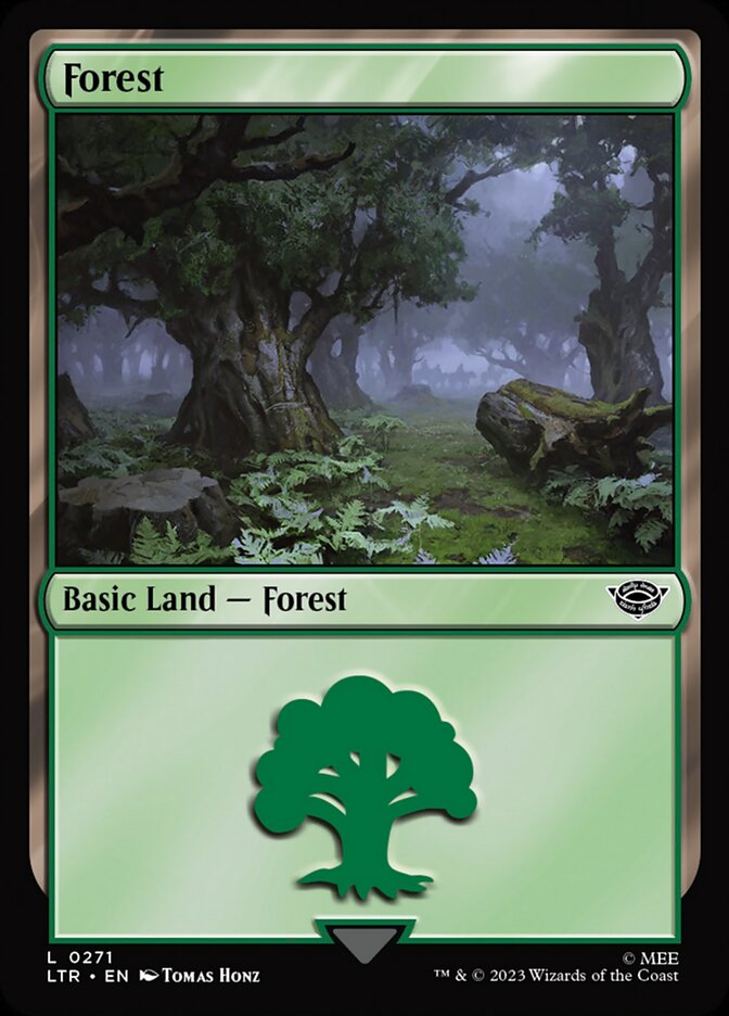 Magic the Gathering Card - Forest - MTG Circle
